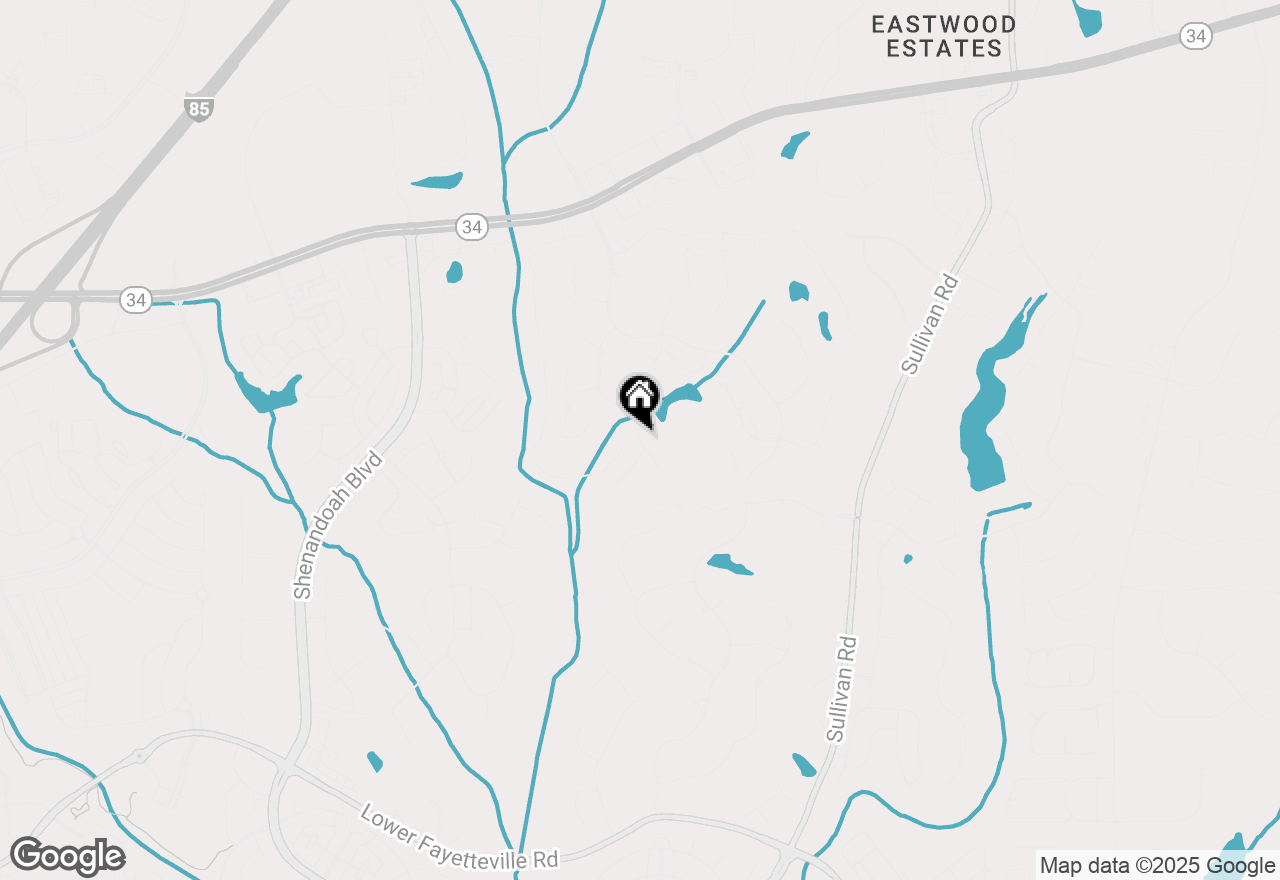 Map of 100 Highlands Point, Newnan, GA 30265