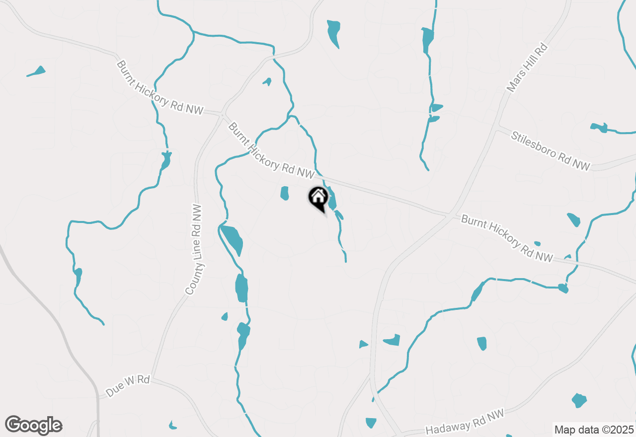 Map of 1402 Downington View Nw, Acworth, GA 30101