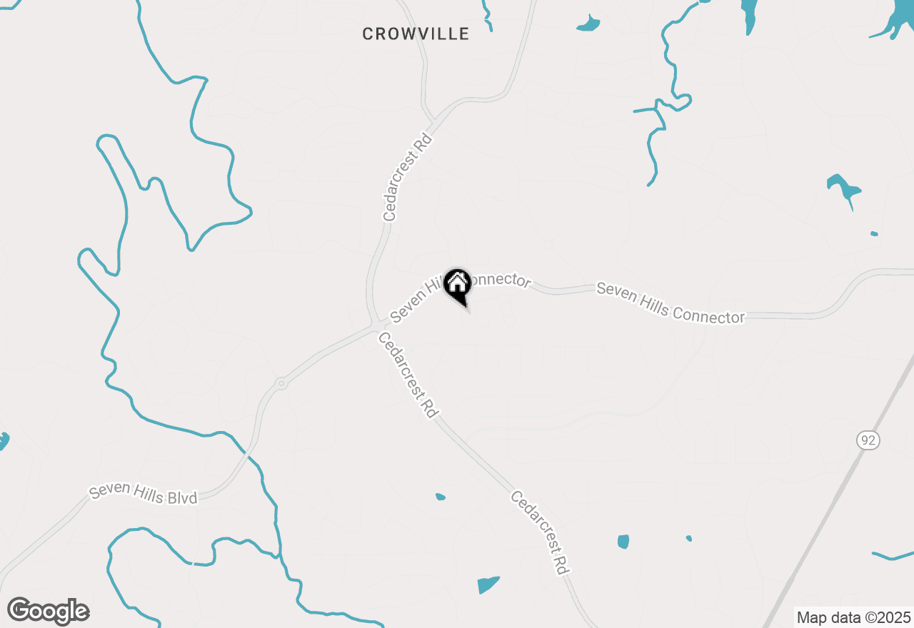 Map of 266 Cedar Hill Drive #79, Dallas, GA 30132