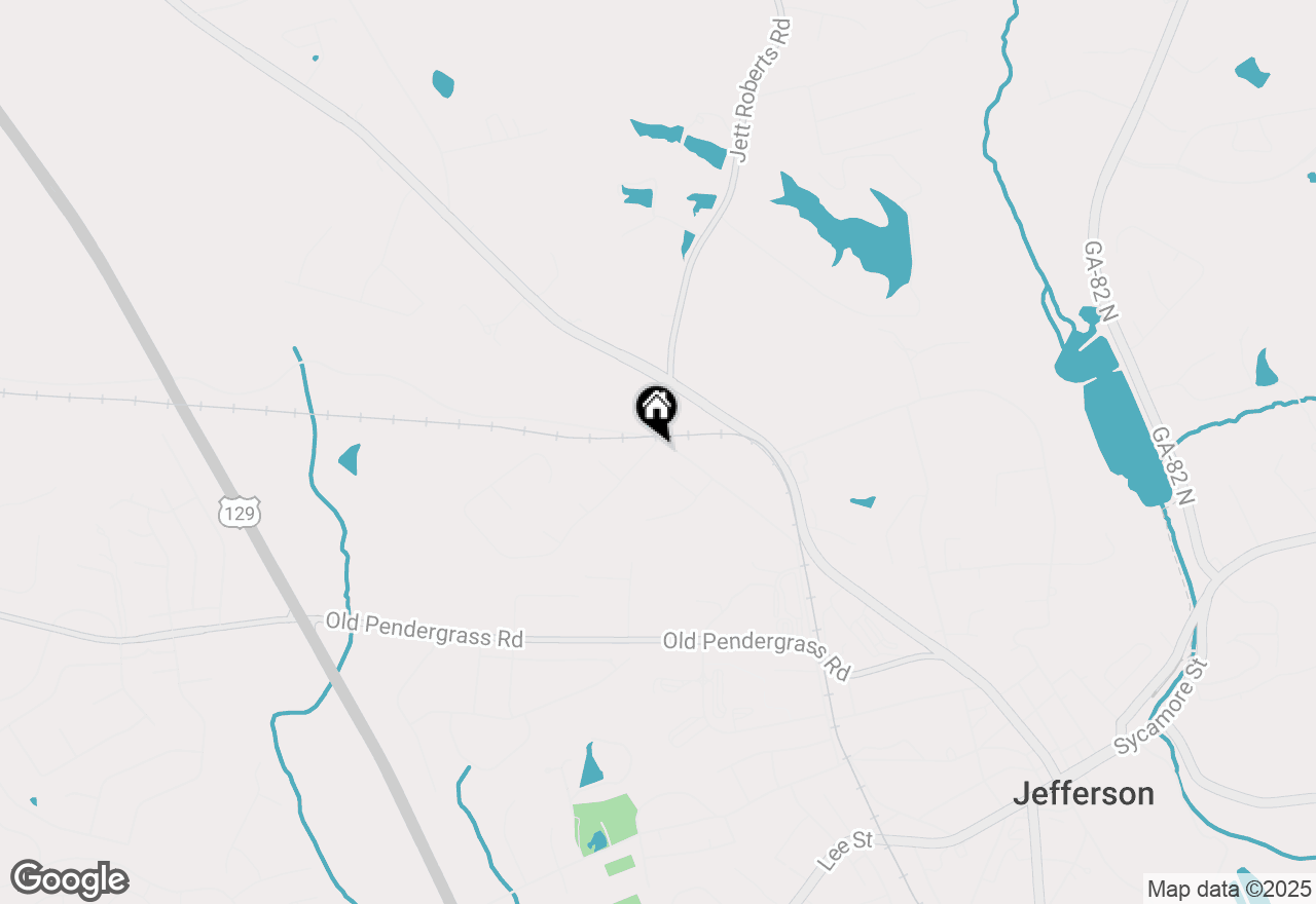 Map of 29 Monte Lane, Jefferson, GA 30549