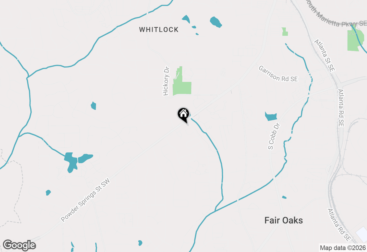 Map of 418 Bannon Way, Marietta, GA 30008