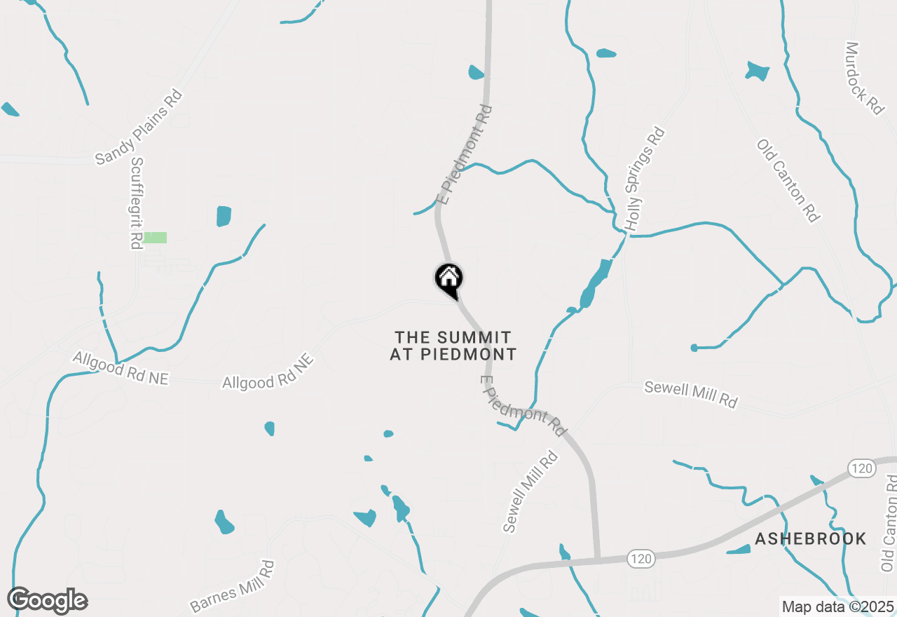 Map of 2148 Allgood Road, Marietta, GA 30062