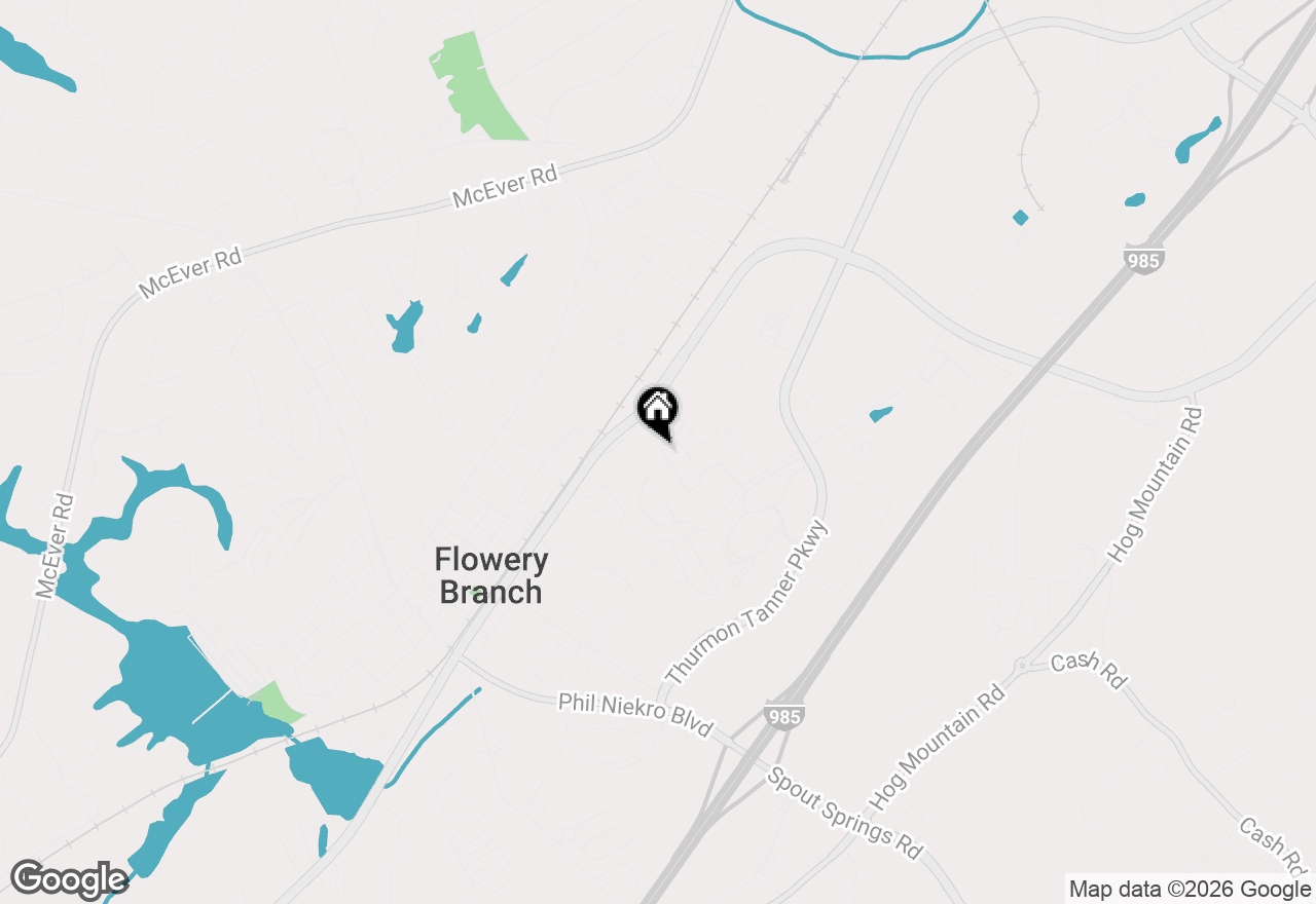 Map of 4765 Beacon Ridge Lane, Flowery Branch, GA 30542