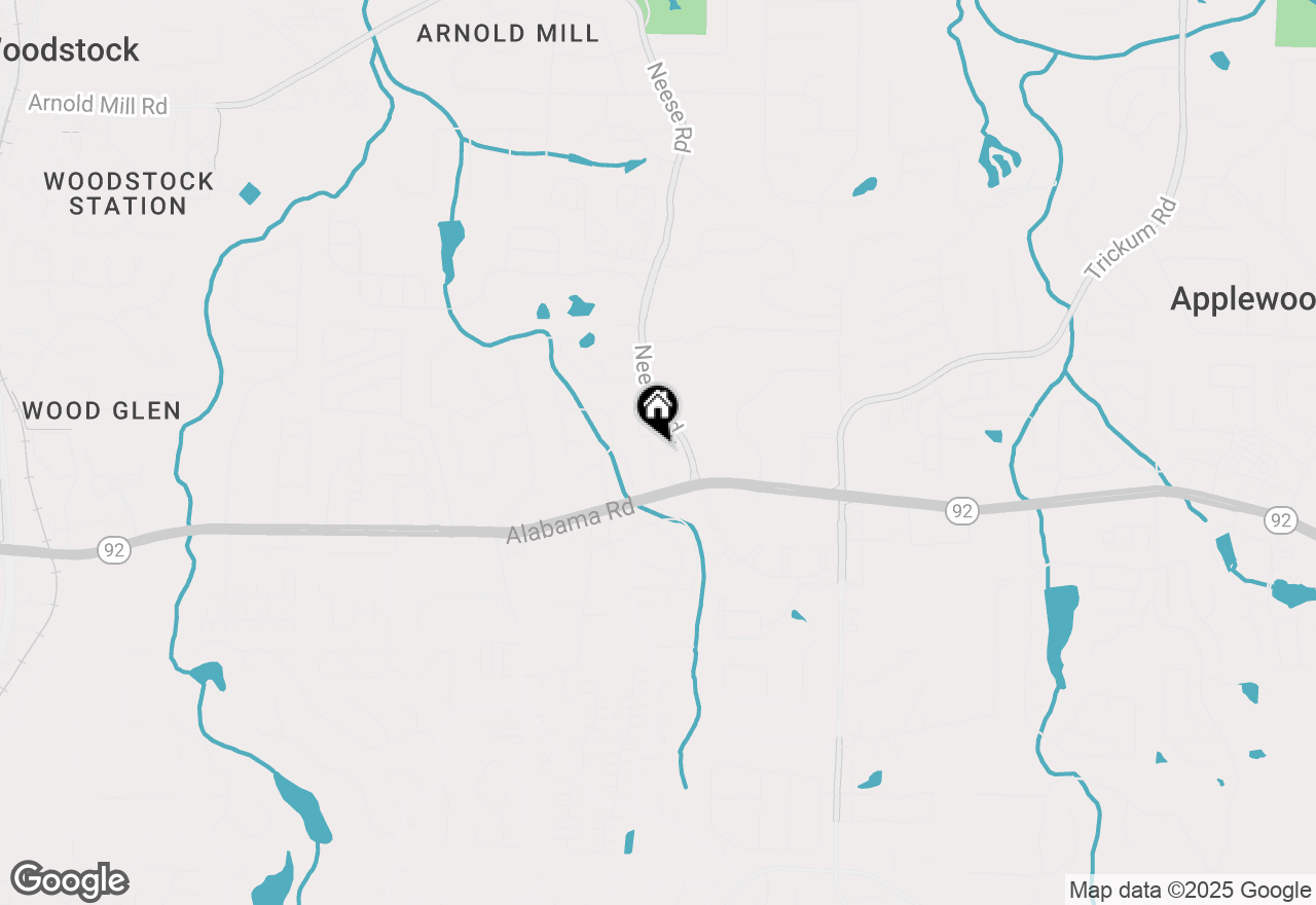 Map of 116 Winsome Way, Woodstock, GA 30188