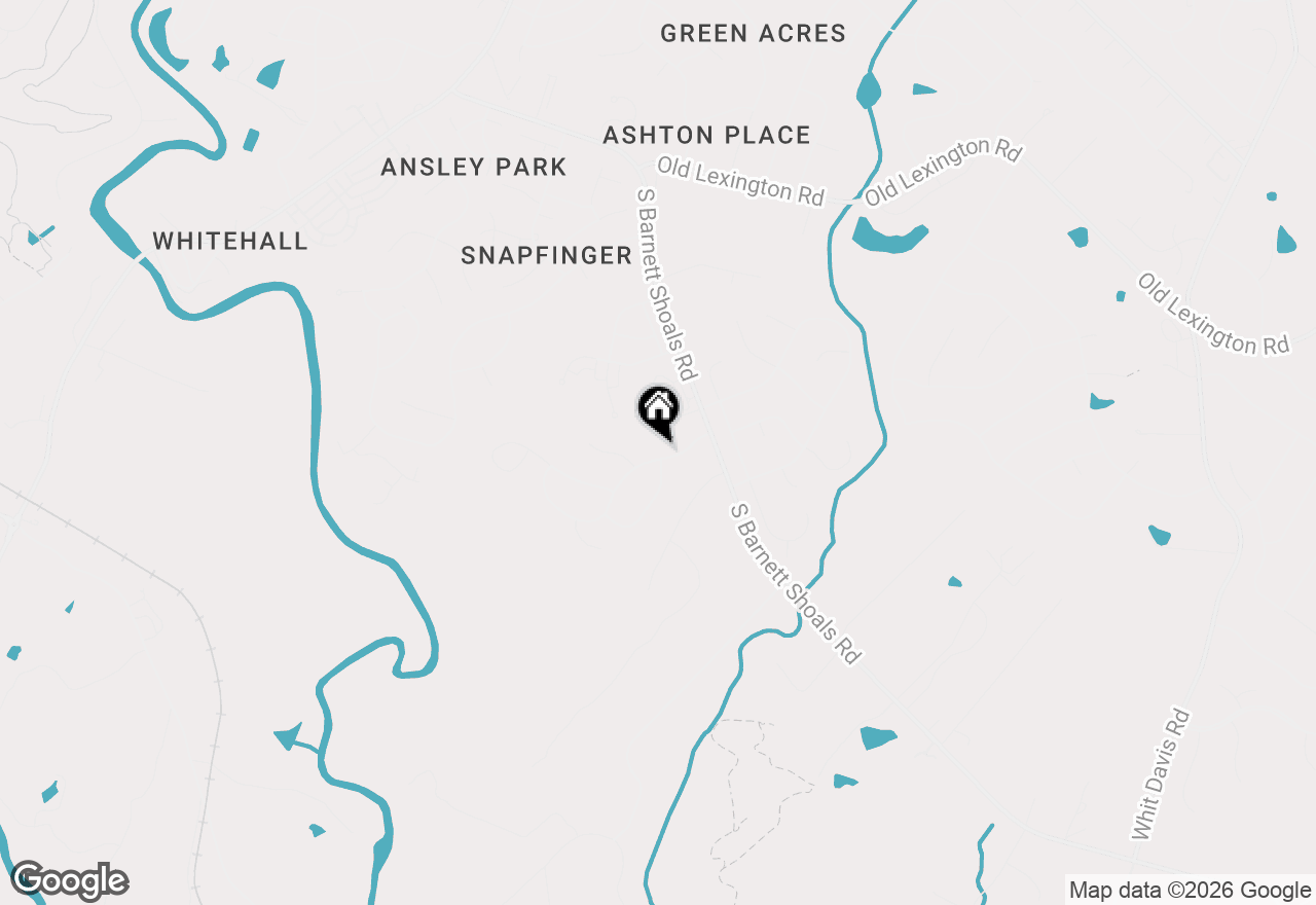 Map of 160 Richard Way, Athens, GA 30605