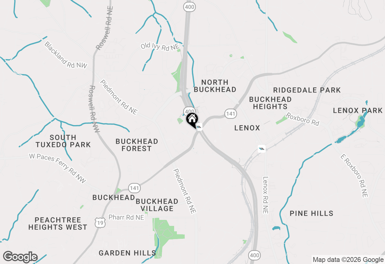 Map of 3344 Peachtree Road Ne #4202, Atlanta, GA 30326