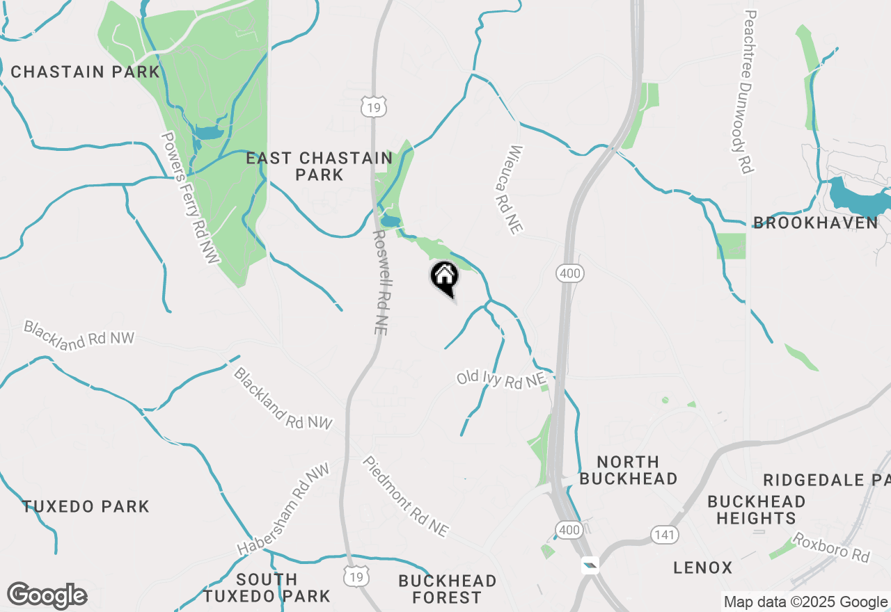 Map of 3925 Sheldon Drive, Atlanta, GA 30342