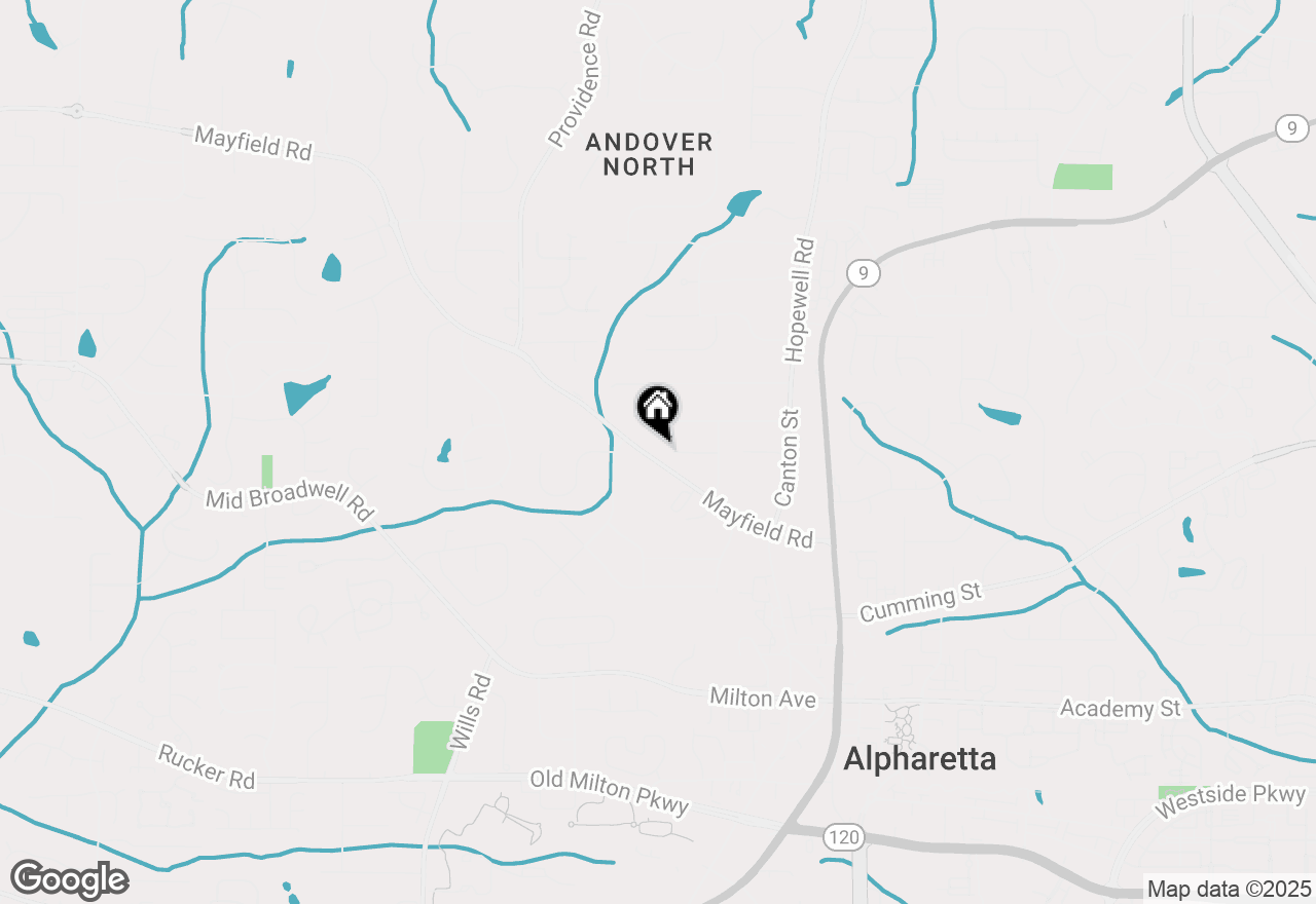 Map of 255 Mayfield Road, Alpharetta, GA 30009