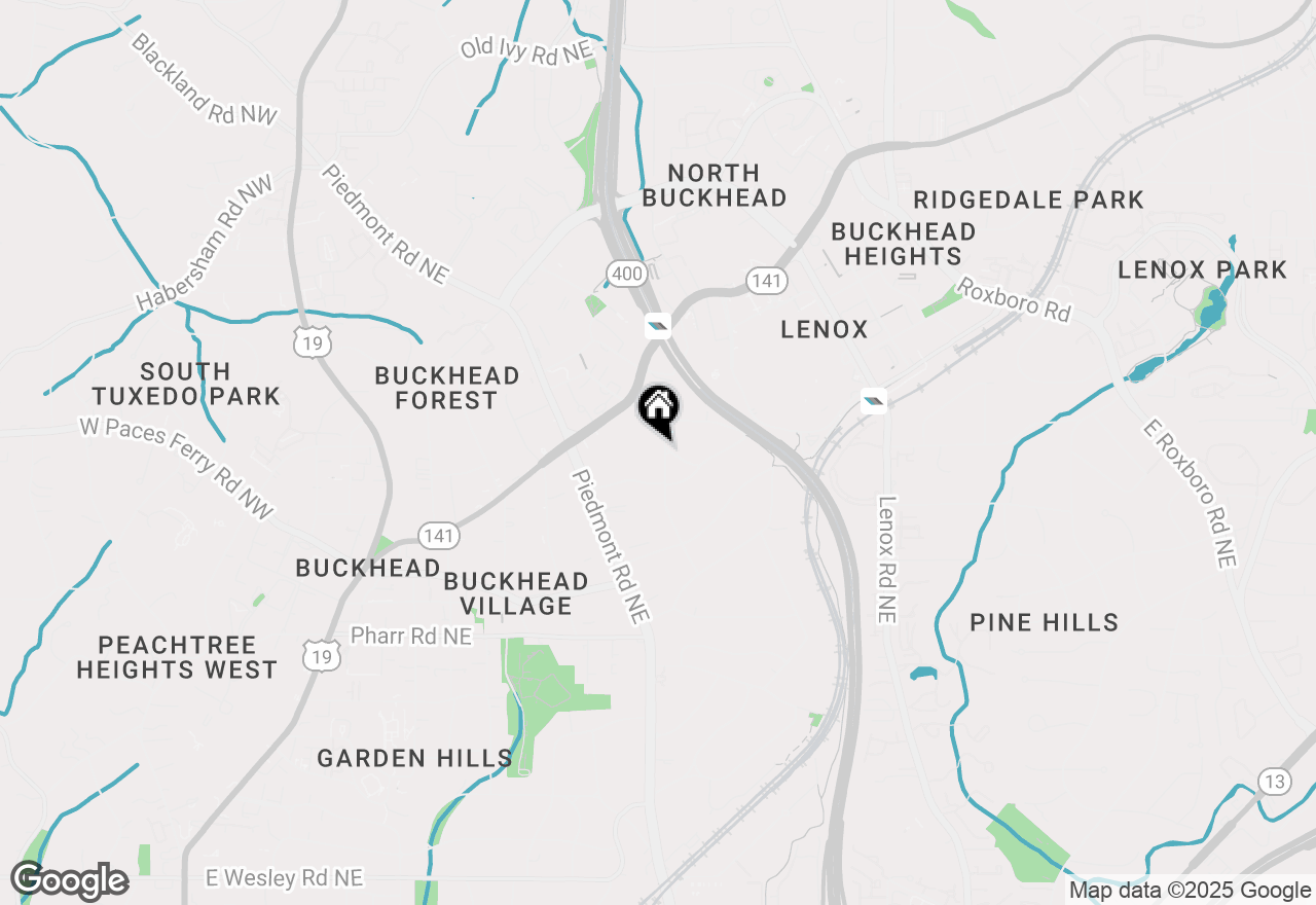 Map of 29 Park Circle Ne, Atlanta, GA 30305
