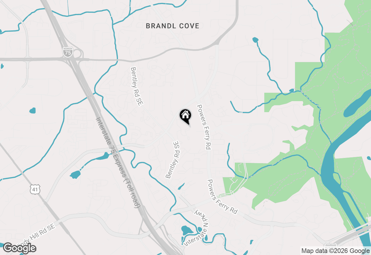 Map of 1211 Wynnes Ridge Circle Se, Marietta, GA 30067