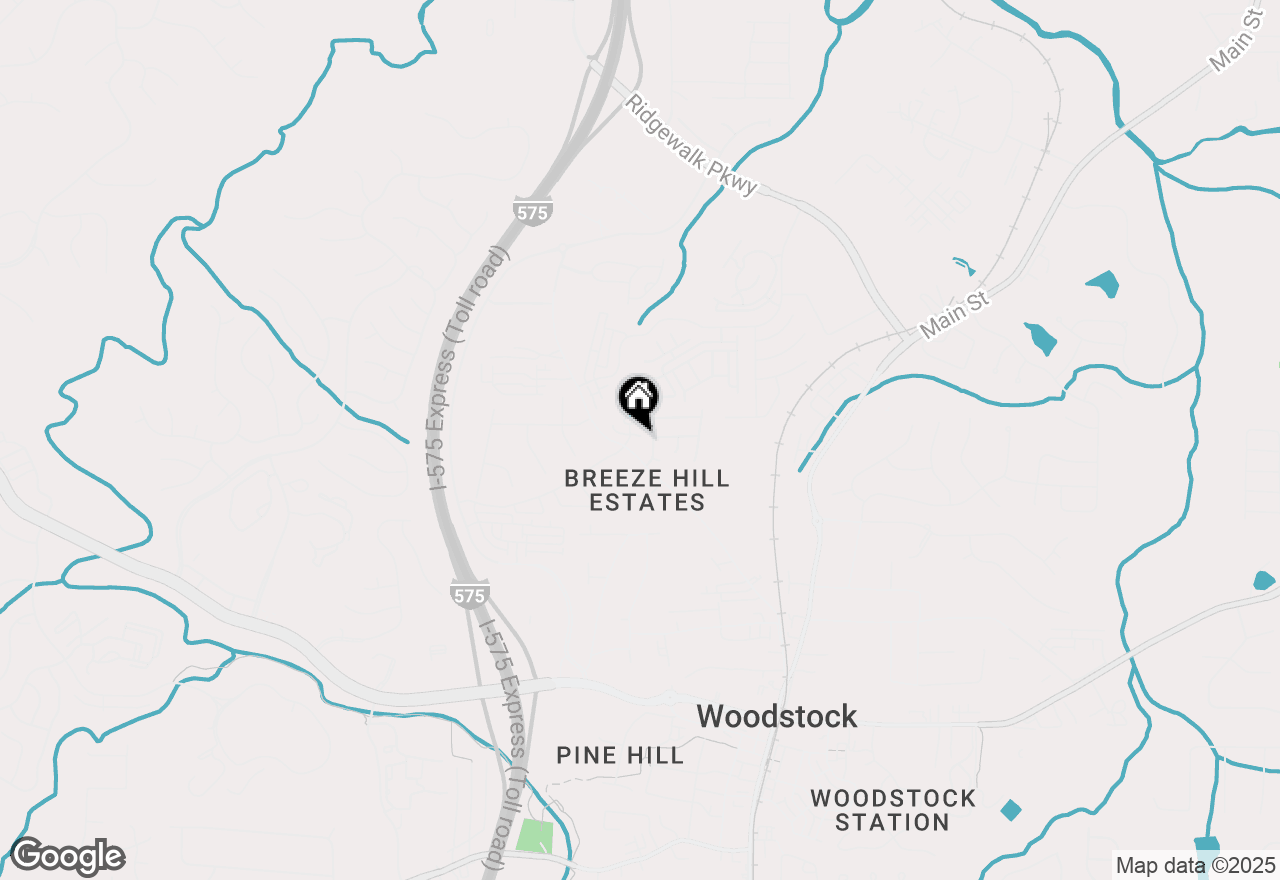 Map of 244 Rope Mill Road, Woodstock, GA 30188