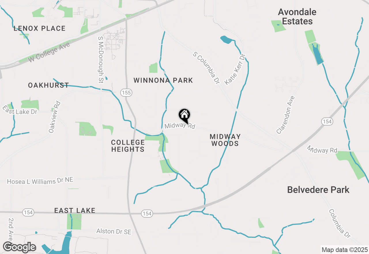 Map of 2573 Midway Rd, Decatur, GA 30030