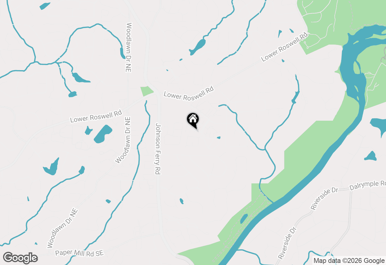 Map of 698 Serramonte Drive, Marietta, GA 30068