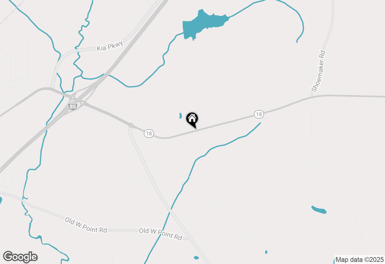 Map of A Horseshoe Bend Circle, West Point, GA 31833