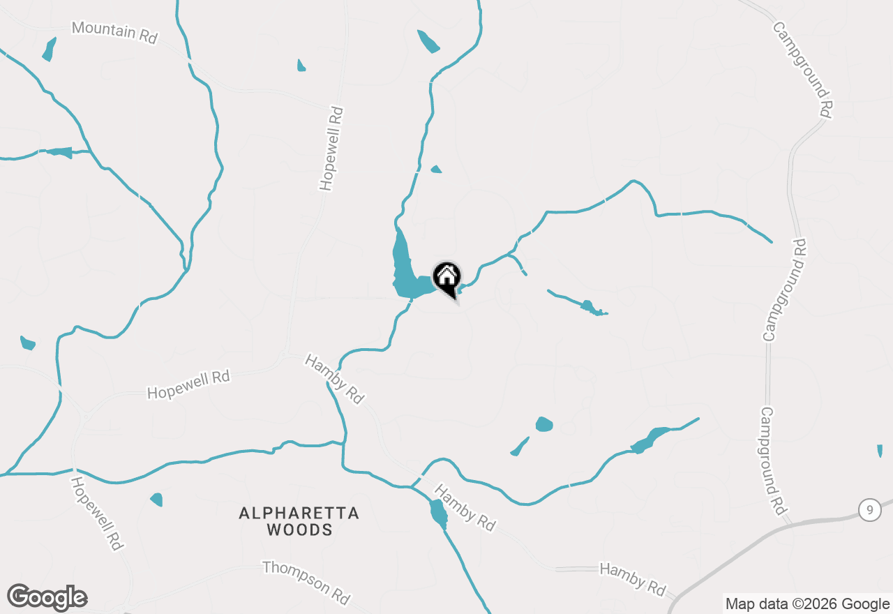 Map of 3140 Manor Bridge Drive, Milton, GA 30004