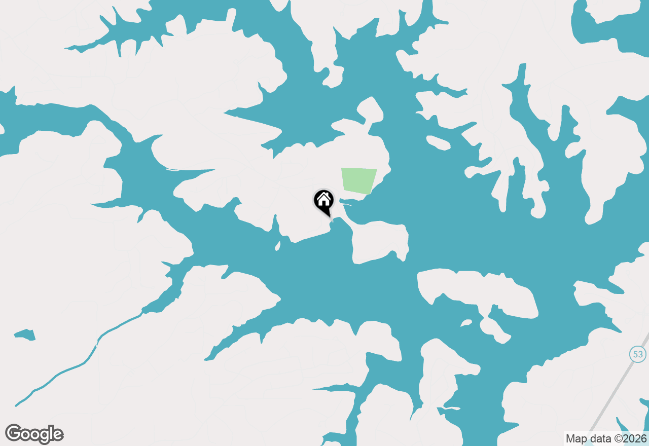 Map of 229 Park View Lane, Dawsonville, GA 30534
