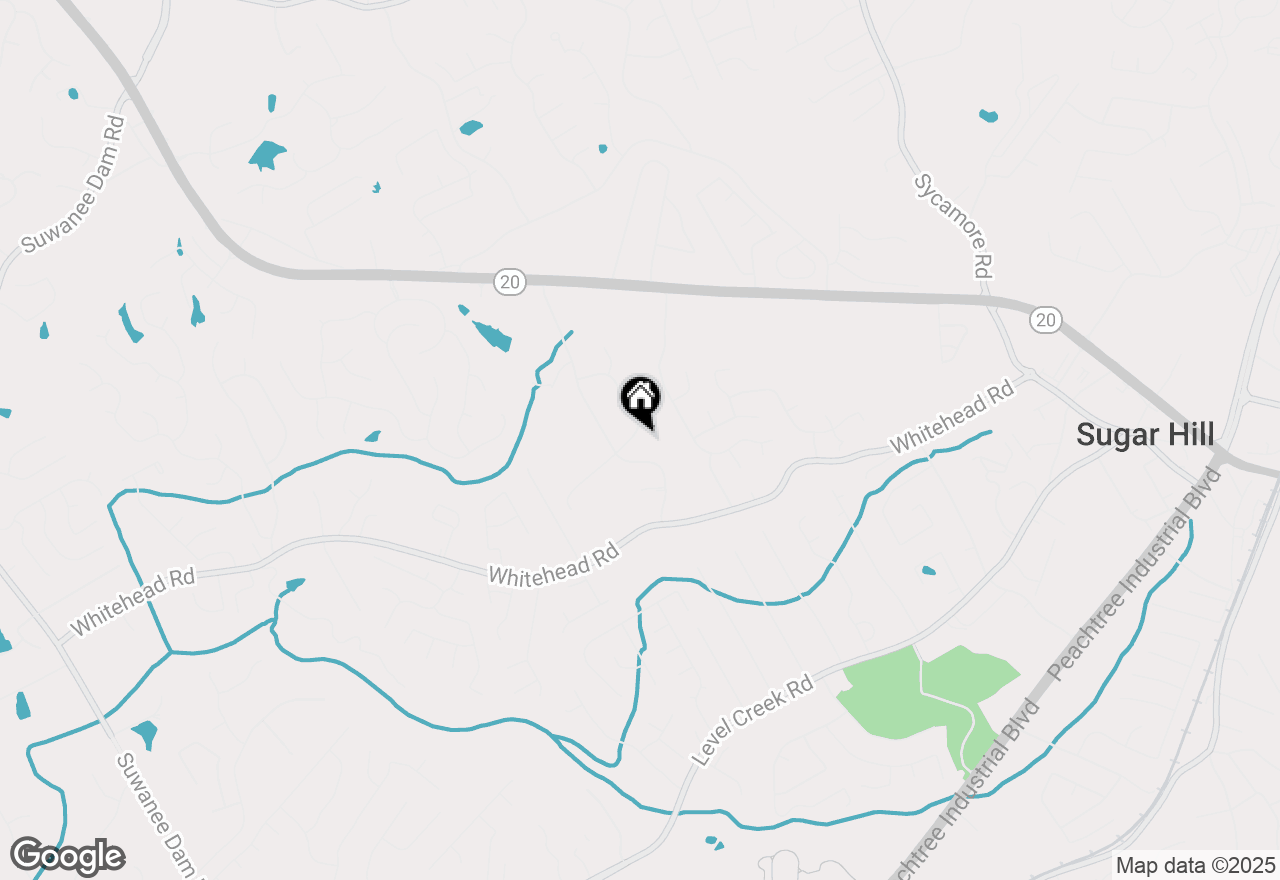 Map of 5269 Blue Grass Lane, Sugar Hill, GA 30518