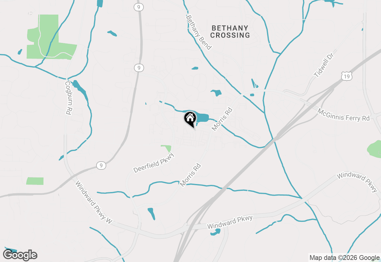 Map of 3390 New Fawn Lane, Milton, GA 30004