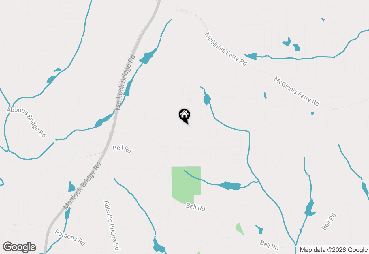 Map of 11395 Easthaven Place, Johns Creek, GA 30097