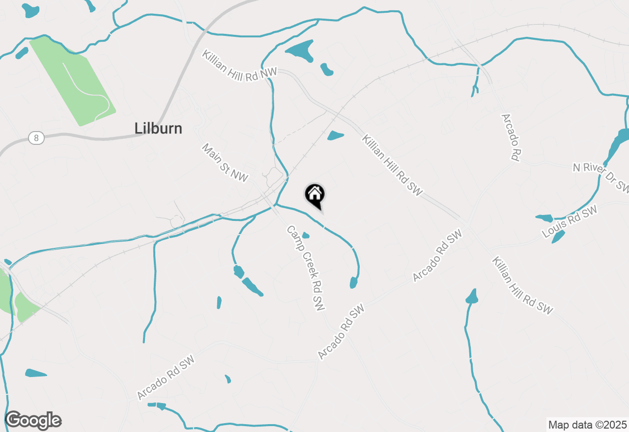 Map of 4740 Nantucket Drive Sw, Lilburn, GA 30047
