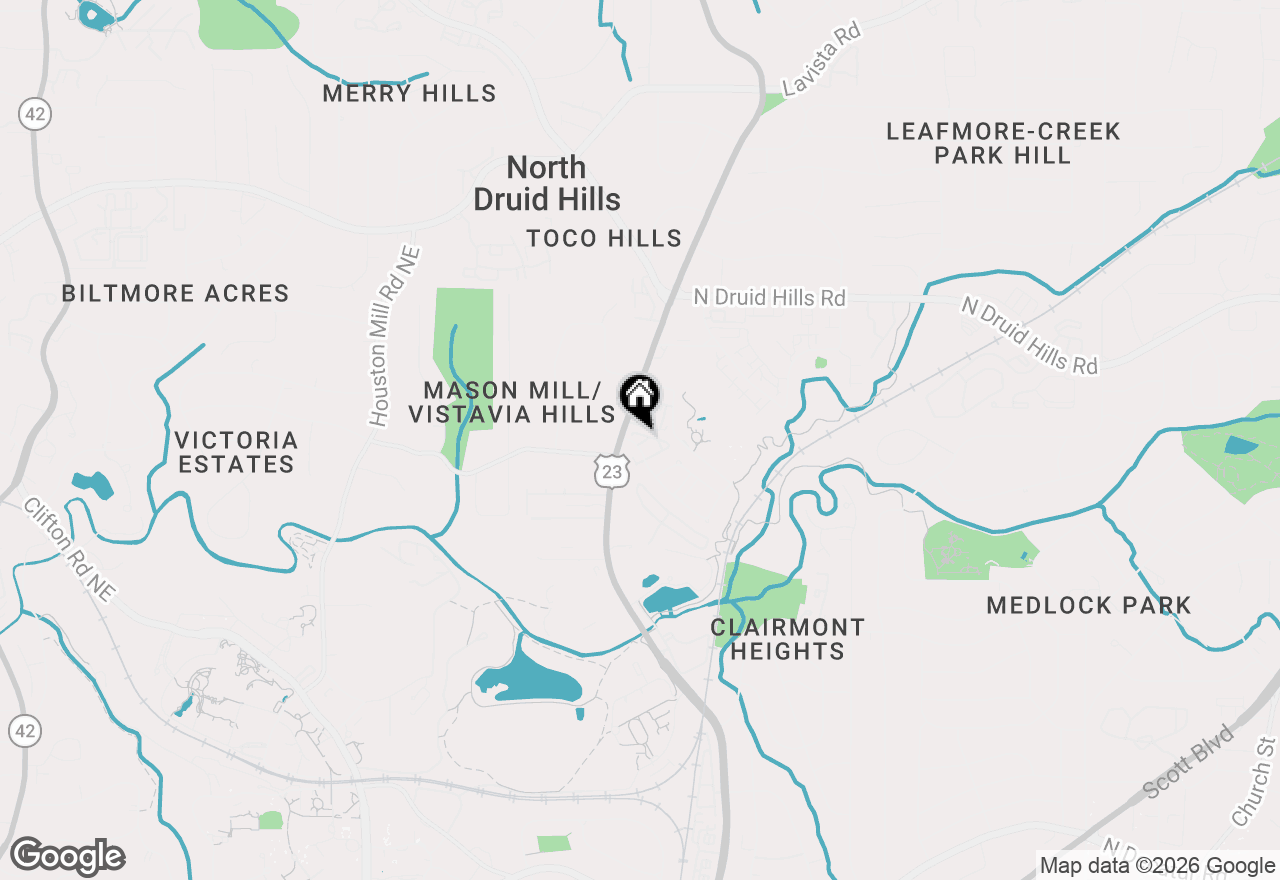 Map of 1048 Emory Parc Place, Decatur, GA 30033