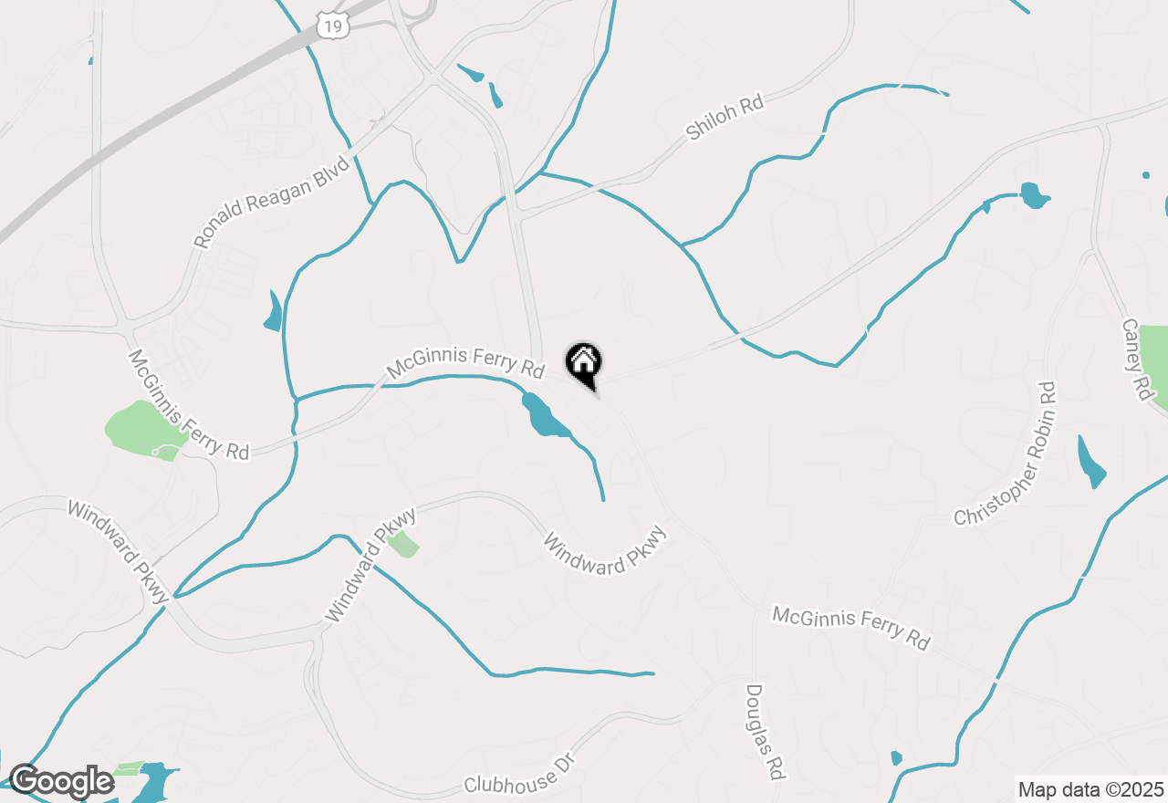 Map of 13070 Tidewater Crossing, Alpharetta, GA 30005