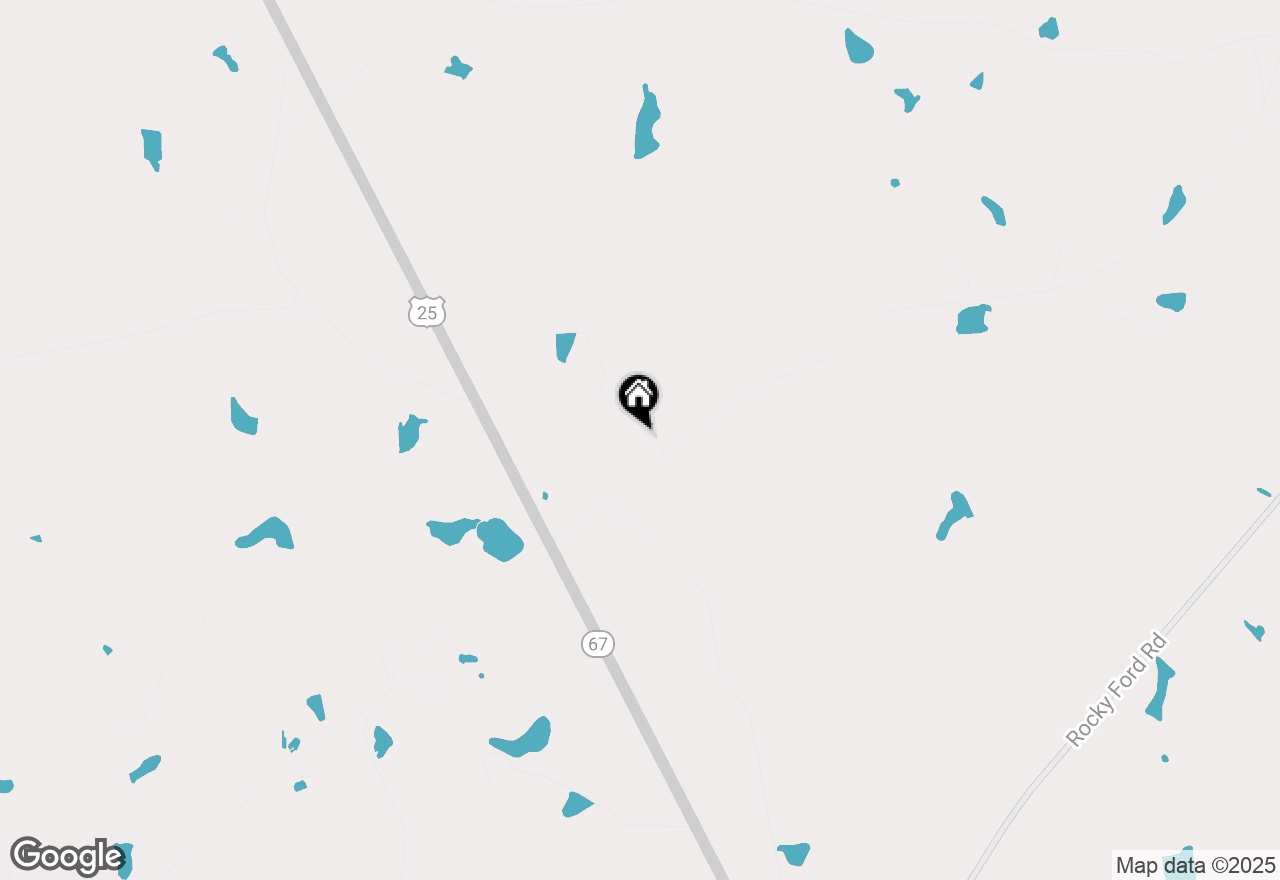 Map of 3411 Ponderosa Road, Portal, GA 30450