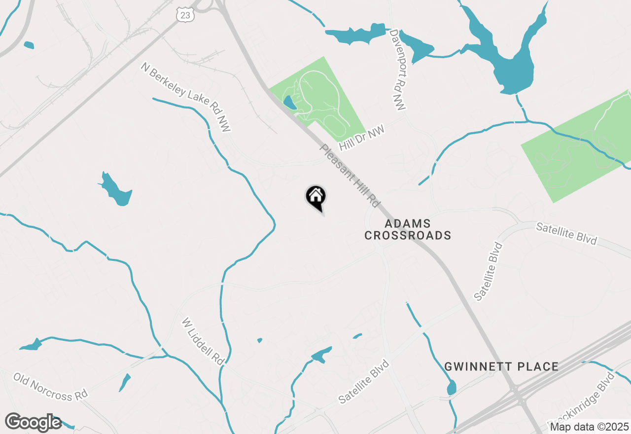 Map of 3739 Rhoanoke Court, Duluth, GA 30096