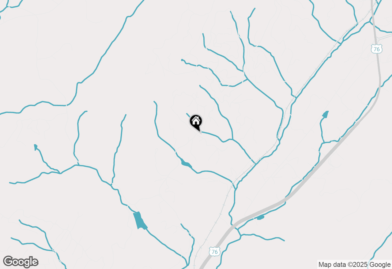 Map of 0 Left Turn, Blue Ridge, GA 30513