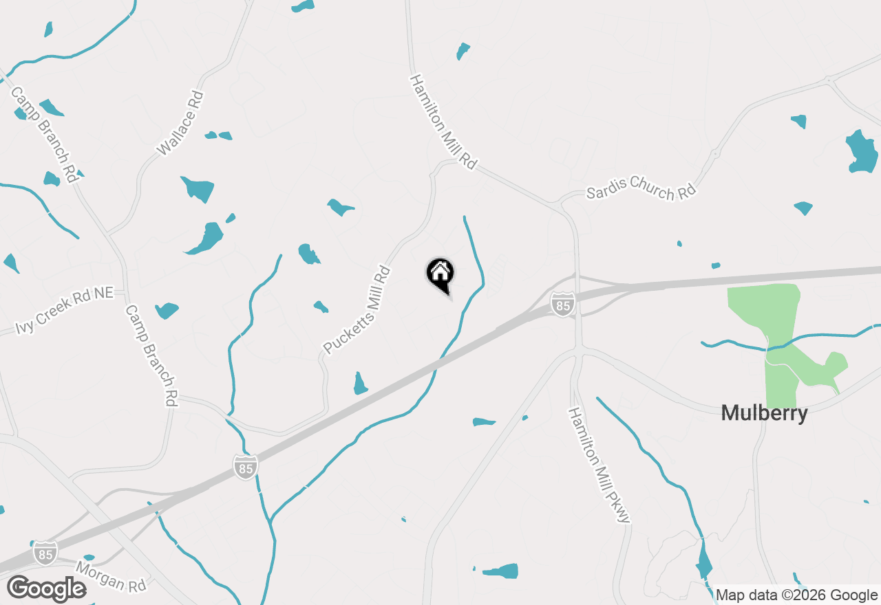 Map of 2575 Hamilton Chase Run, Buford, GA 30519