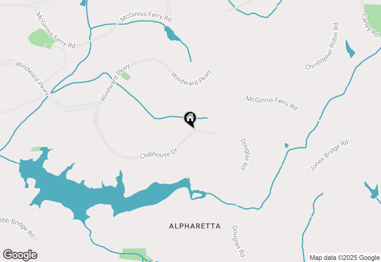 Map of 2260 Bent Creek Manor, Alpharetta, GA 30005