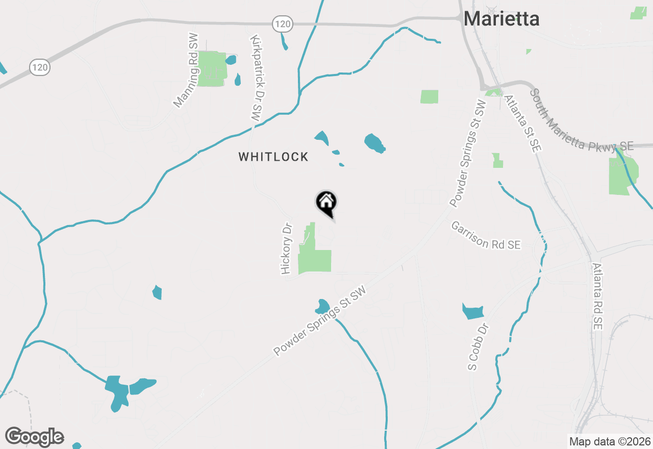 Map of 413 Promenade Court Sw, Marietta, GA 30064