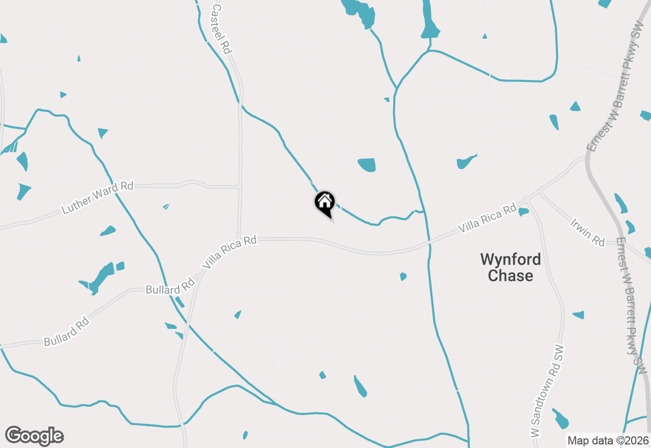 Map of 1093 Caprice Drive, Powder Springs, GA 30127