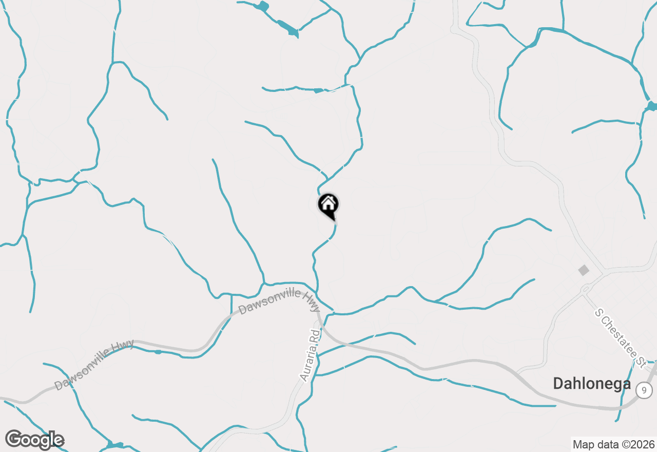 Map of 619 Hamp Mill Road, Dahlonega, GA 30533
