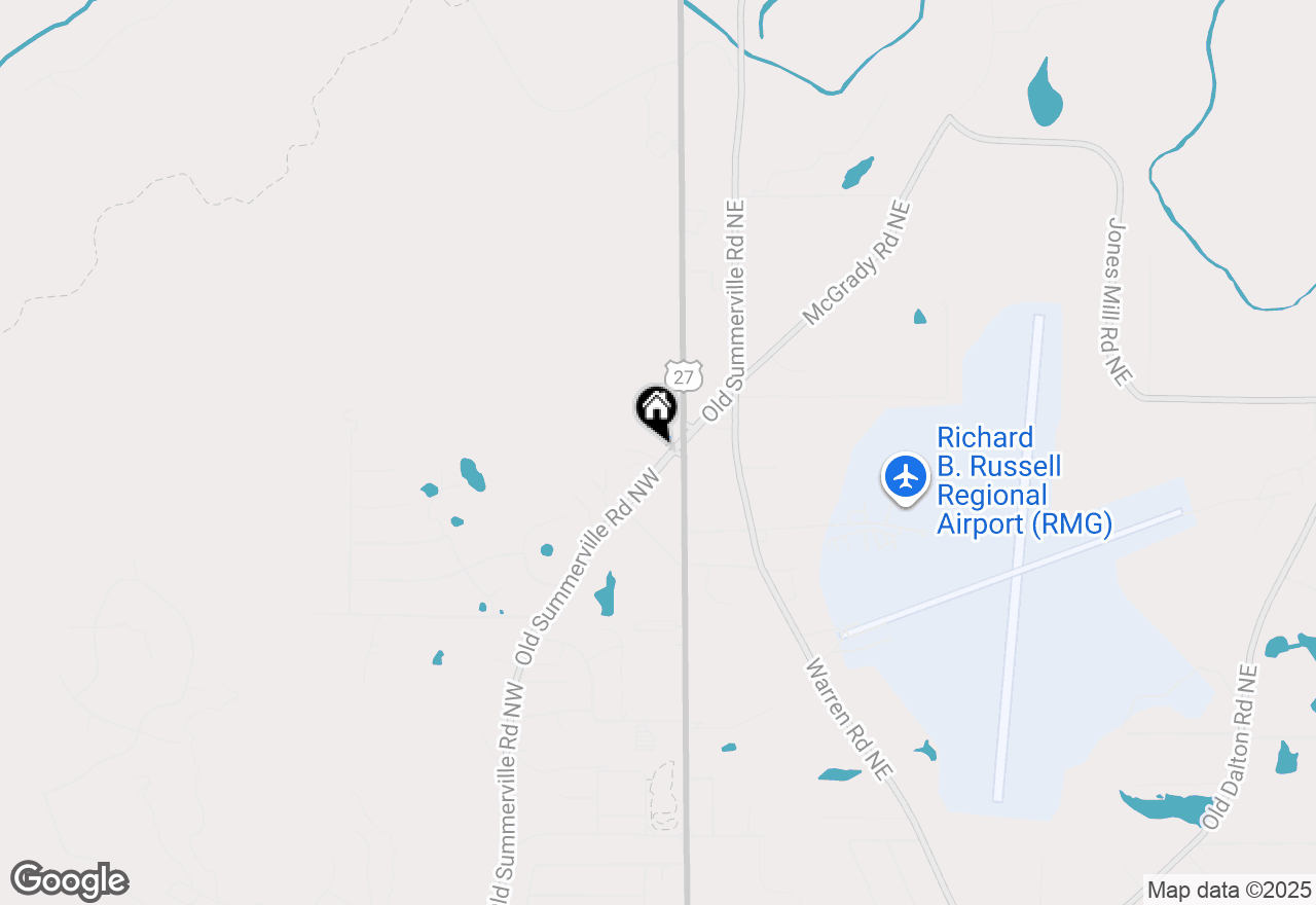 Map of 2 Stonebrook Drive, Rome, GA 30165