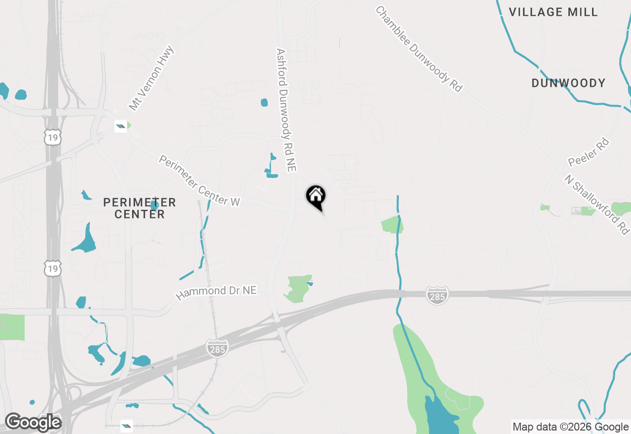 Map of 11 Perimeter Center E #1412, Atlanta, GA 30346