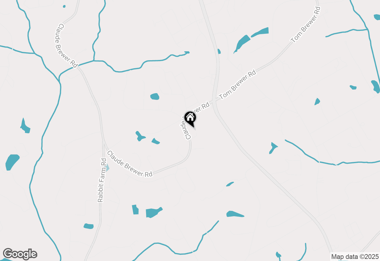 Map of 2492 Claude Brewer Road, Loganville, GA 30052