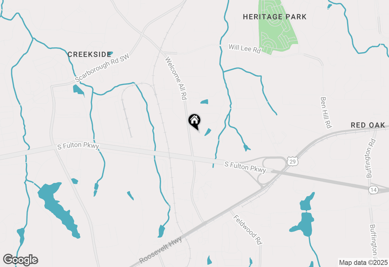 Map of 4870 Welcome All Road Sw, Atlanta, GA 30349