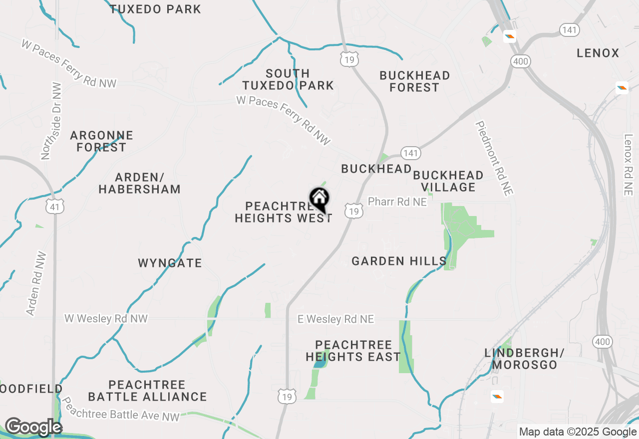 Map of 2965 Pharr Court South Nw #718, Atlanta, GA 30305
