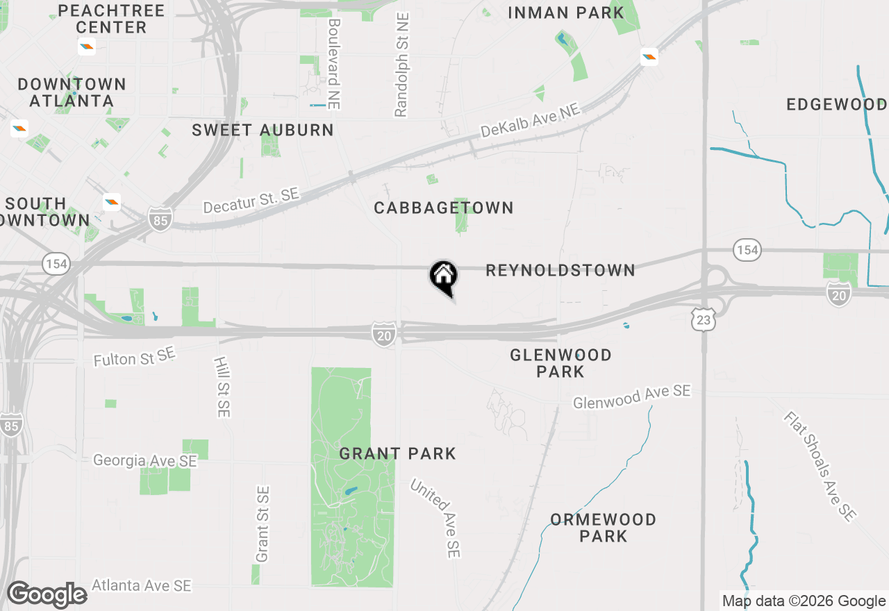 Map of 357 Cameron Street Se, Atlanta, GA 30312