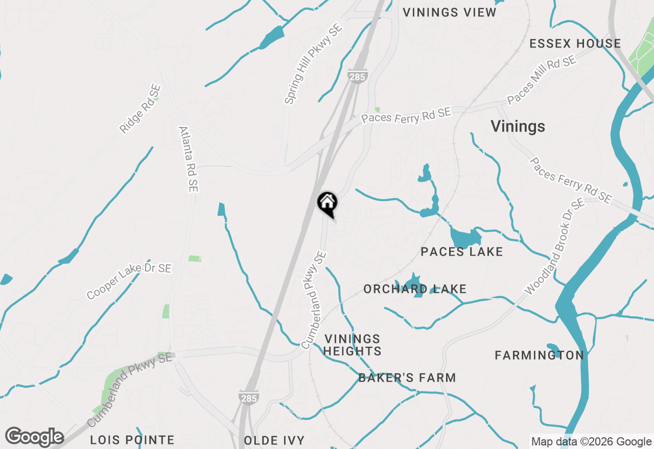 Map of 3924 Danube Lane, Atlanta, GA 30339