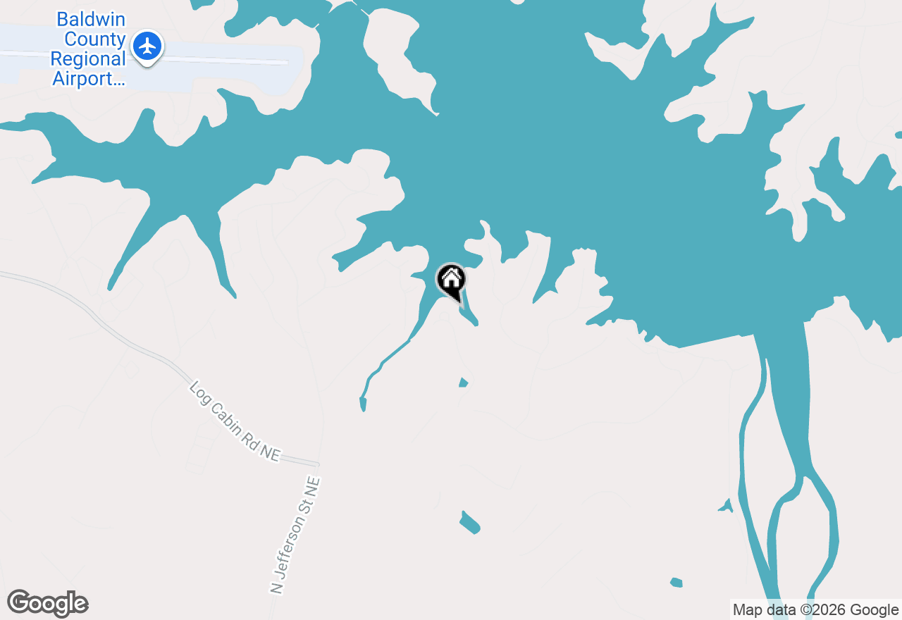 Map of 140 Silver Birch Lane Ne, Milledgeville, GA 31061