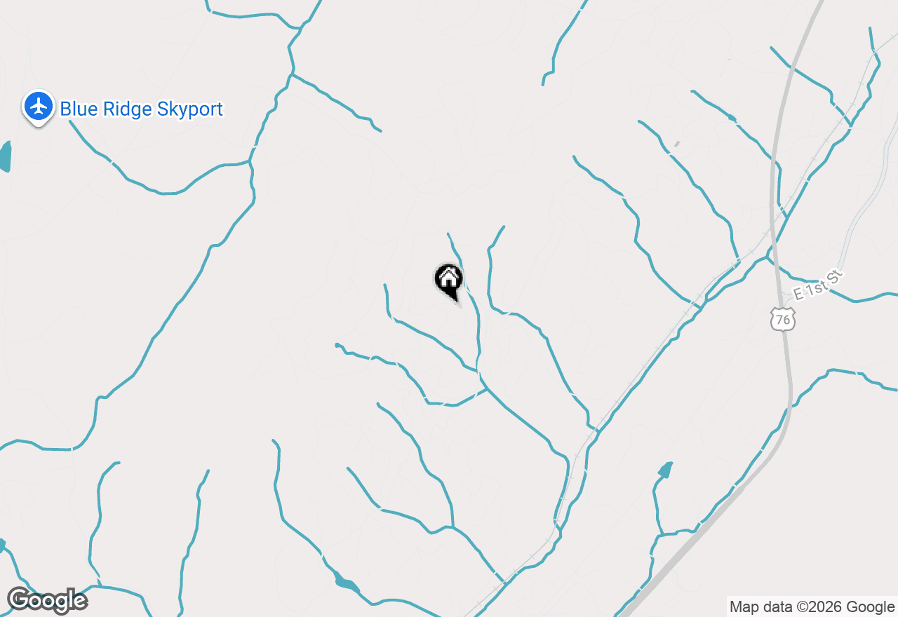 Map of 225 Hiawatha Trail, Blue Ridge, GA 30513