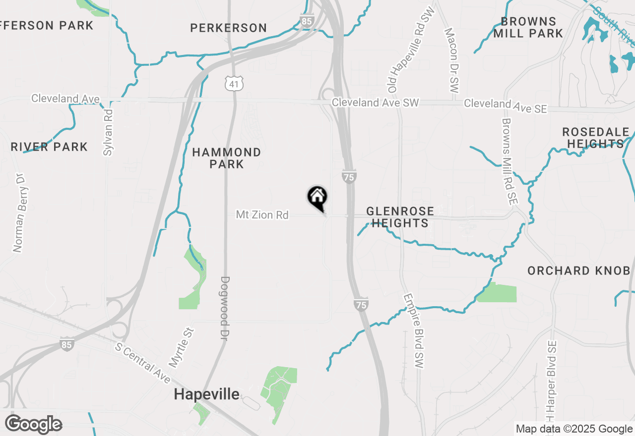 Map of 220 Mount Zion Road, Hapeville, GA 30354