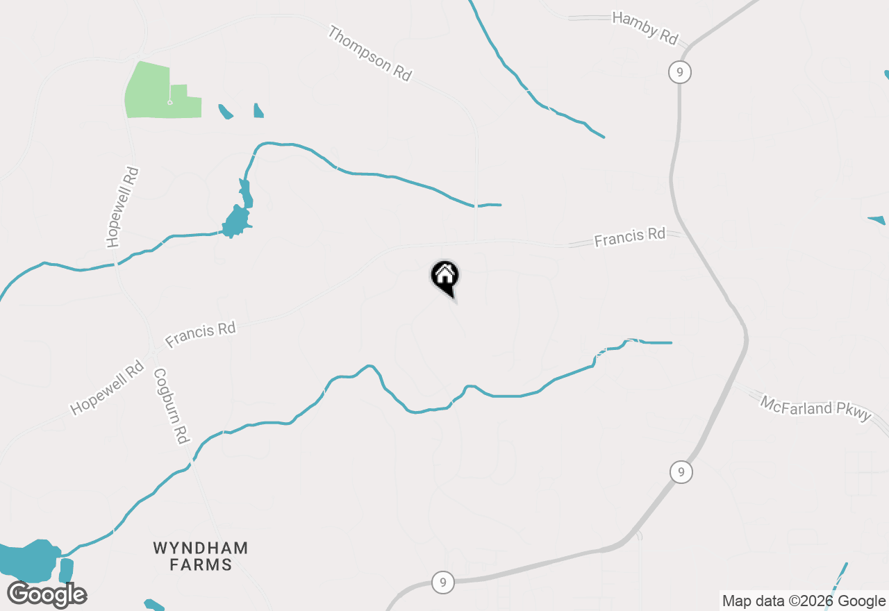 Map of 925 York Cove, Alpharetta, GA 30004