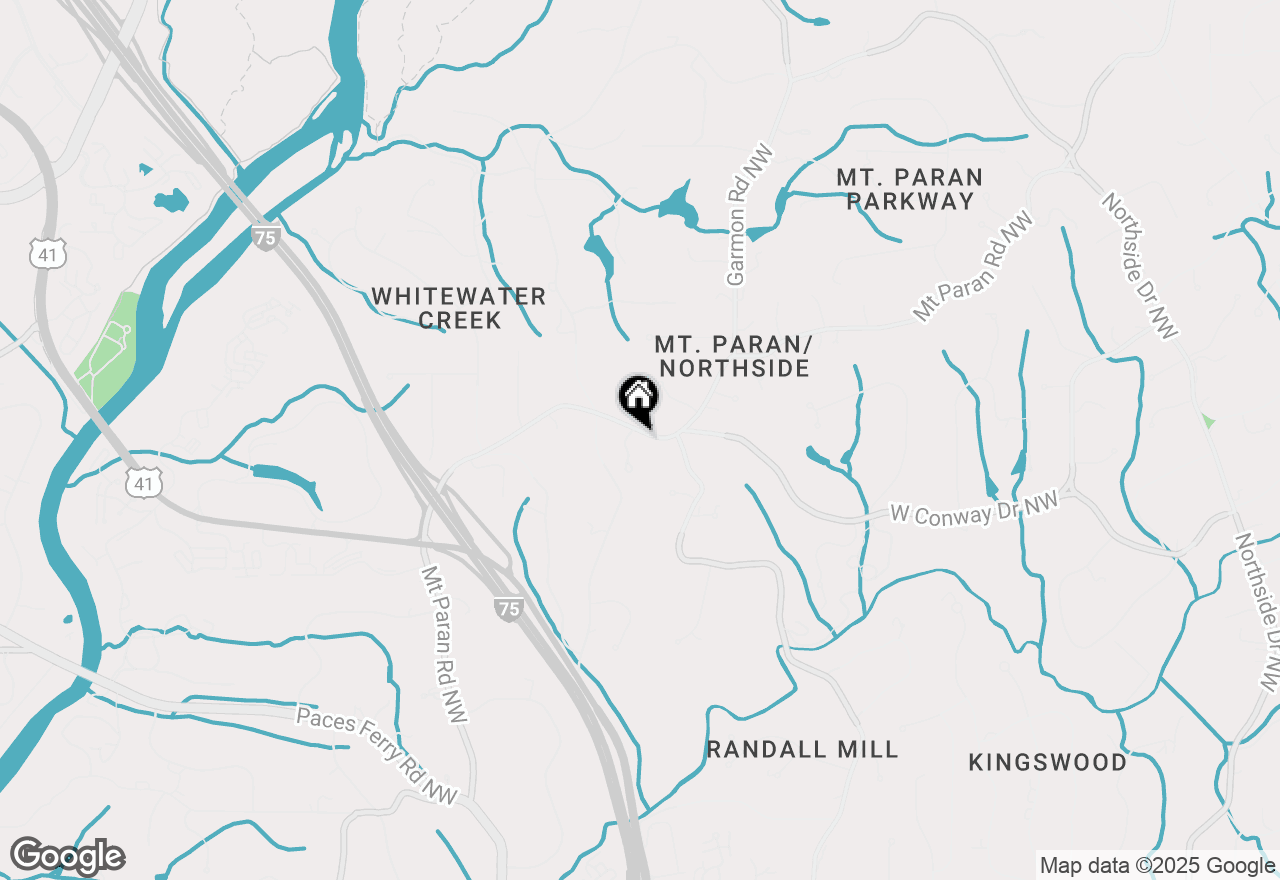 Map of 1658 Mount Paran Road Nw, Atlanta, GA 30327