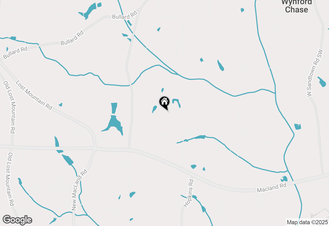 Map of 3626 Velma Drive, Powder Springs, GA 30127