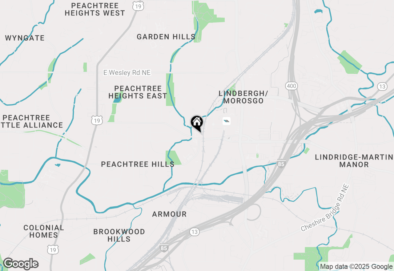 Map of 430 Lindbergh Drive Ne #J1, Atlanta, GA 30305