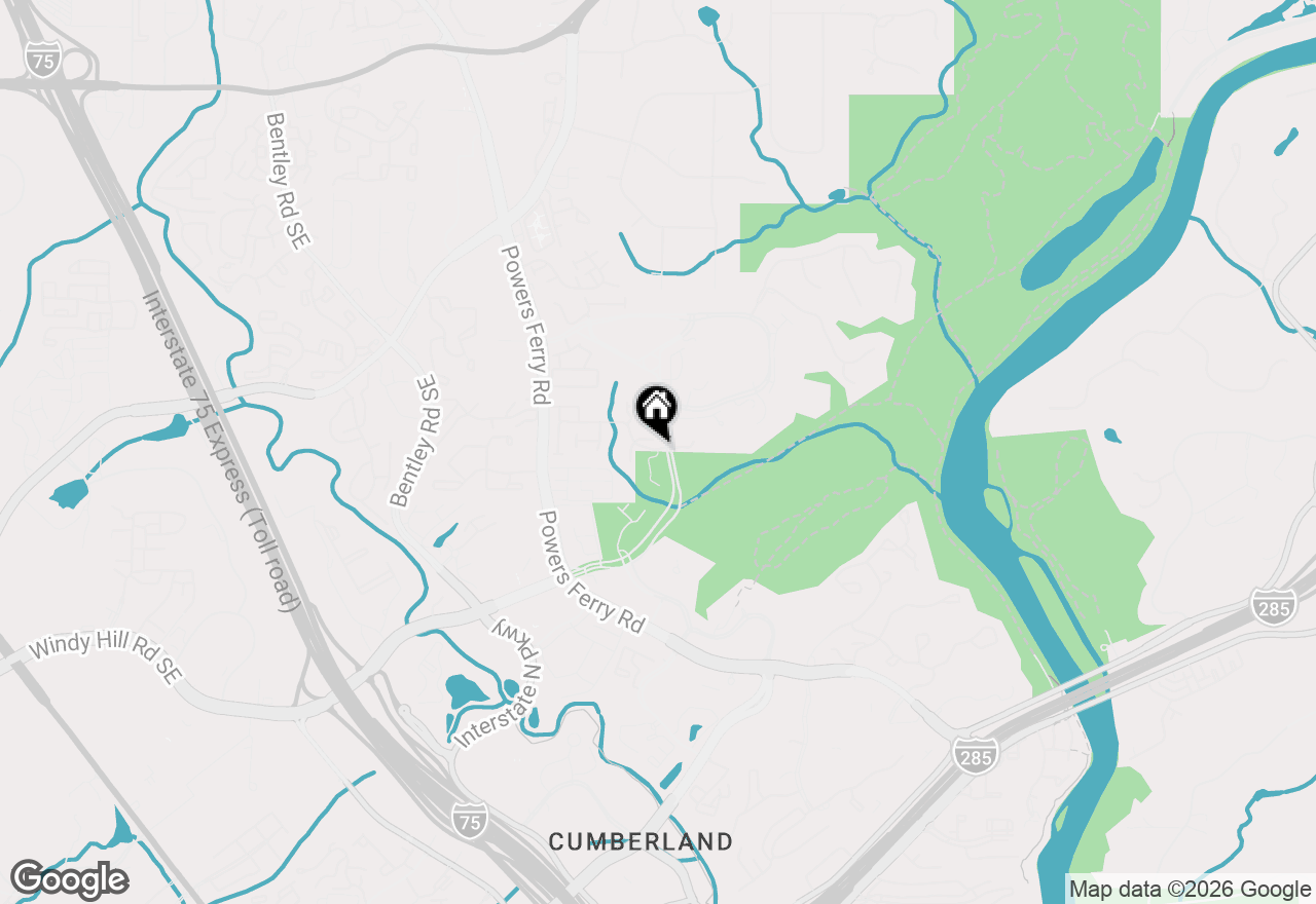 Map of 3150 Woodwalk Drive Se #3201, Atlanta, GA 30339