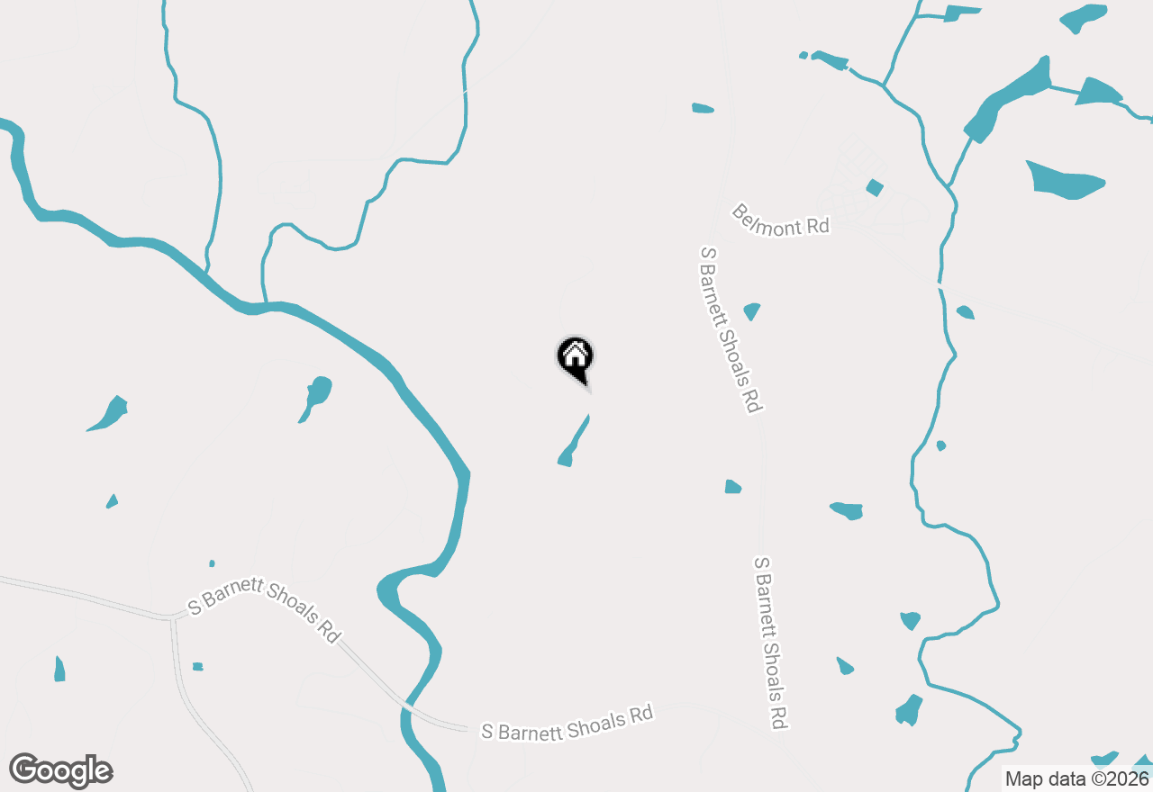 Map of 151 Hickory Pointe Drive, Athens, GA 30605